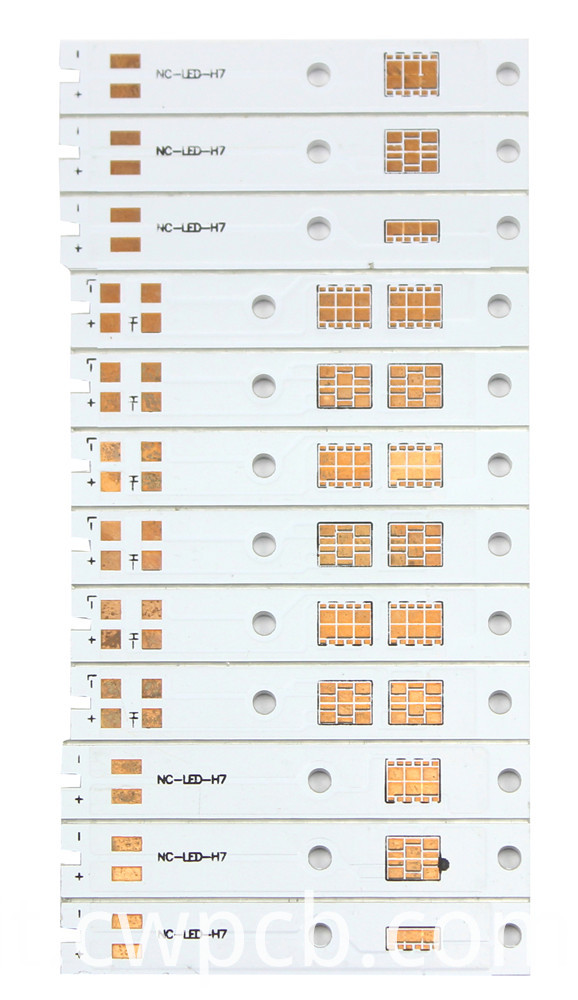 1 2mm 1oz 8w Lampada al grafene per auto 1 2mm 1oz 8w Automotive Lamp Graphene Al Board